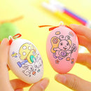 DIY Colorful Painted Eggs Plastic Manual Making Egg Toys Kid Education Toys