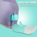 Hip Trainer Pelvic Floor Muscle Inner Thigh Buttock Exercise (Light Blue) A