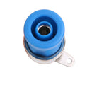 5pcs 4mm Insulated Banana Socket Connectors Alloy Screw Type