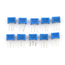 10PCS 3362P-104 100K Ohm 3362P Trimpot Trimmer Potentiometer BDSE