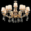20Pcs Chandelier Crystals,Clear Teardrop Crystal Chandelier Pendants Parts  F6F8
