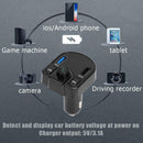 M9 Wireless Bluetooth FM Modulator Handsfree LCD MP3 Player 5V/3.1A Car Charger