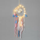 Led Dream Catcher Cloud Feather Dreamcatcher Girl Birthday Gift Baby Room D