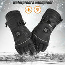 Winter Ski Warm Gloves Electric Heated Warm Gloves 3 Levels Temperature Han