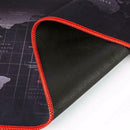 Office World Map Large Cloth Extended Rubber Gaming Mouse Desk Pad Mat 80x30cm