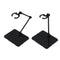 2 Pieces Plastic Robot Stand Base Display Adjustable Fit SD 1/144 Toys