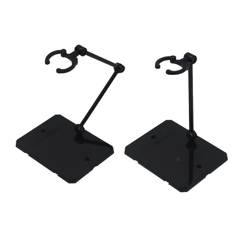 2 Pieces Plastic Robot Stand Base Display Adjustable Fit SD 1/144 Toys