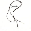 Fashion Women Punk Gothic Style Long Chain Black Necklace Jewelry Y2I6