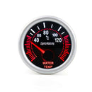 52mm White LED Water Temperature Temp Gauge Meter with Sensor Smoke Face T Hj Bj