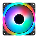 Jonsbo FR-701 34 RGB LED Light Cooling Fan PC Case Chassis Heatsink Fan