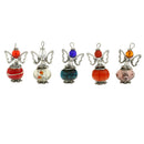 10x Handmade Angel Fairy Charms Pendants Acrylic Alloy Wedding Gift Decor