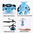 RC Hand Inductive Flying Robot Aircraft Infrared Induction Kids Light Toys