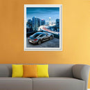 Full Drill Scenery Sport Car 5D Diamond DIY Painting Craft Kit Home Decor