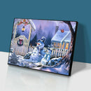 DIY Full Drill Diamond Painting Mosaic Picture Bead Art (5566 Snow Cabin)