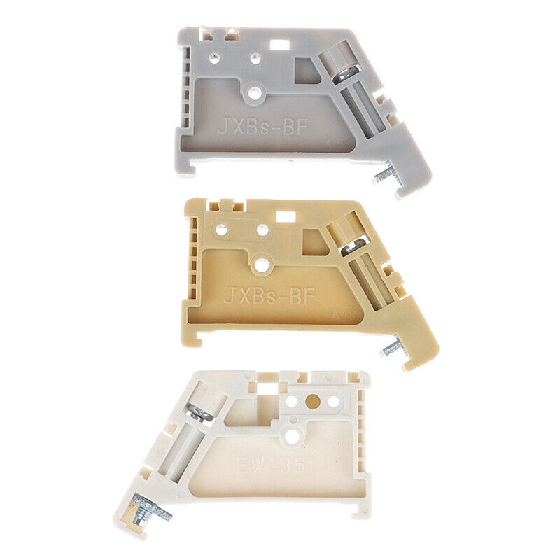 10PC EW-35 SAK JXBS-BF Terminal Din Rail End Bracket Terminal Fixings PartsB Kw