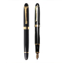 Stainless Steel Pen Student Office School Metal Ballpoint Pen Golden Clip
