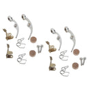 4 Full Set Copper Trumpet Water Key Valve Spring Screws Water Key