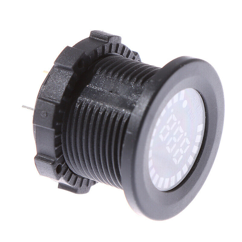 DC 12V Car Motorcycle Boat LED Digital Voltmeter Panel Volt Meter Monitor Ga Ew