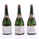 24pcs Wedding Party Champagne Bottle Shape DIY Self Watering Bubble Bottles