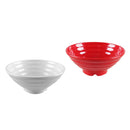 2x Bowl Salad Bowls Snack Pudding Dishes For Restaurant Canteen