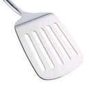 Stainless Steel Flat Fish Slice Frying Spatula Leaky Shovel for Kitchen Barbecue