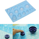 1Pc Plastic Paper Quilling Mould Half Ball Domes DIY Paper Craft Tool 13*20cm 3C
