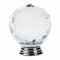 Pack of 5 40mm Crystal Glass Cabinet Knob Drawer Pull Handle Kitchen Door W O3X7