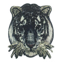 tiger large size tiger sequins embroidery iron/sew on patch applique badge AT3C