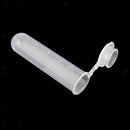 10pcs 5ml Plastic Graduated Cylinder Centrifuge Tube Lab Sample Containers
