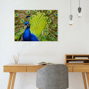 DIY Digital Painting By Numbers Peacock Frameless Canvas Picture Home Decor