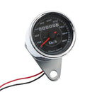 Universal 12V Motorcycle Retro LED Backlight Odometer Speedometer 0-180km/h