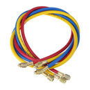 3pcs 1.5m AC Charging Hoses Tube R134a Air Conditioning Refrigerant Tool