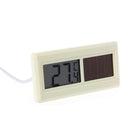 Waterproof Potable Solar Powered Digital Thermometer Temperature Sensor 1M Cable