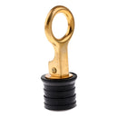 30mm Rubber & Brass Snap Handle Locking Boat Livewell Baitwell Drain Plug