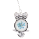 1X Luminous Night Owl Bookmark Label Read Maker Feather Book Mark Stationery  ME