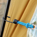 5 Pcs Bungee Hook Tie - Elastic Rope Stretch Cord Tarp Straps with 6mm