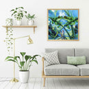 5D DIY Full Drill Diamond Painting Animal Frog Cross Stitch Embroidery Kit