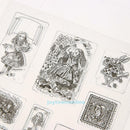 Transparent Clear Stamp DIY Silicone Seals Scrapbooking Card 18