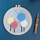 Punch Needle Starter Kit with Basic Tools Punch Needle DIY Needlecrafts 20cm