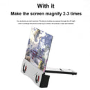 12 Inch With Speaker Bluetooth 4.0 6D HD Mobile Phone Screen Amplifier Fashion