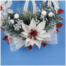White Christmas Home Door Window Ornaments Christmas Decoration Xmas Tree H