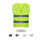 High Visibility Vest Reflective Safety Construction Traffic Waistcoat Work Tops