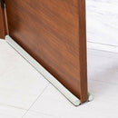 Door Bottom Sealing Strip Guard Sealer Stopper Door Weatherstrip (White)
