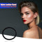 120pcs Elastic Rubber Band Black Women Hair Rope Ties Kids Ponytail Holder  A