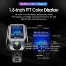 Bluetooth Car FM Transmitter MP3 Player Hands free Adapter Charger Radio C1J2