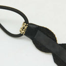 Gunmetal Western National Style Ancient Handmade Beaded Rhinestone Hair Ban