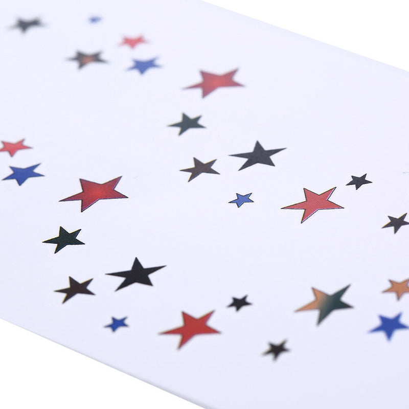 Colorful Star Waterproof Temporary Tattoo Stickers Women Beauty Body Art B Gn