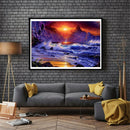 2pcs DIY 5D Diamond Painting Light of Nature Mosaic Pictures for Hand Crafts