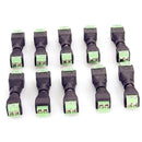 20pcs Male+Female DC Power Jack Connector Adapter Plug 2.1 x 5.5mm for CCTV FT