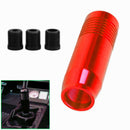 2PCS Car Aluminum Manual Gear Shift Knob Stick Transmission Gearstick Uni JRN